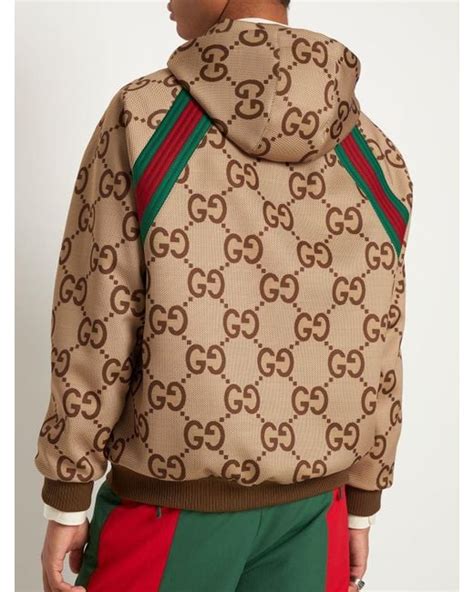 gucci zip-up hoodie|gucci hoodie reflective.